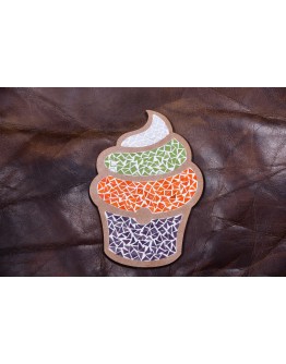 Cupcake mosaic kit