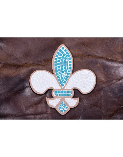 Fleur de lis mosaic kit