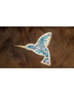 Hummingbird mosaic kit