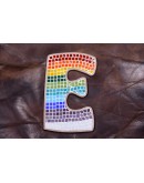 Alphabet mosaic kit