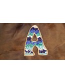 Alphabet mosaic kit