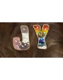 Alphabet mosaic kit