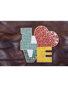 LOVE mosaic kit