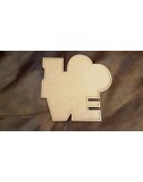 LOVE mosaic kit