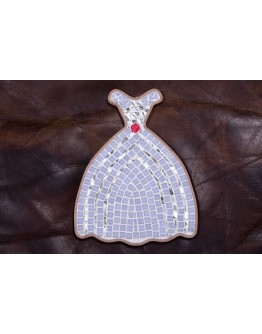 Princess dress mosaic kit