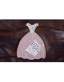 Princess dress mosaic kit