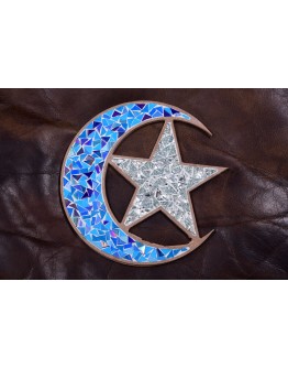 Star and Moon mosaic kit