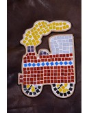 Train mosaic kit