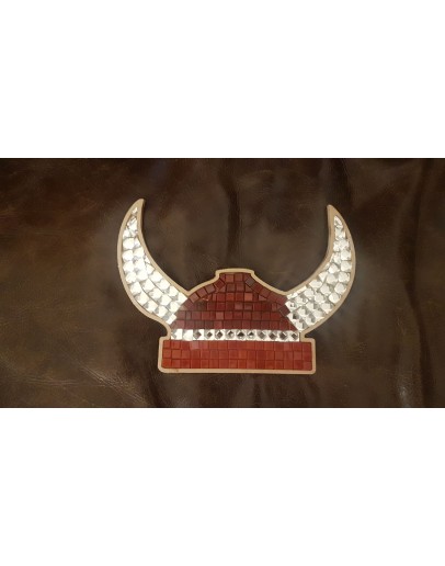 Viking hat mosaic kit