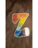 Alphabet mosaic kit